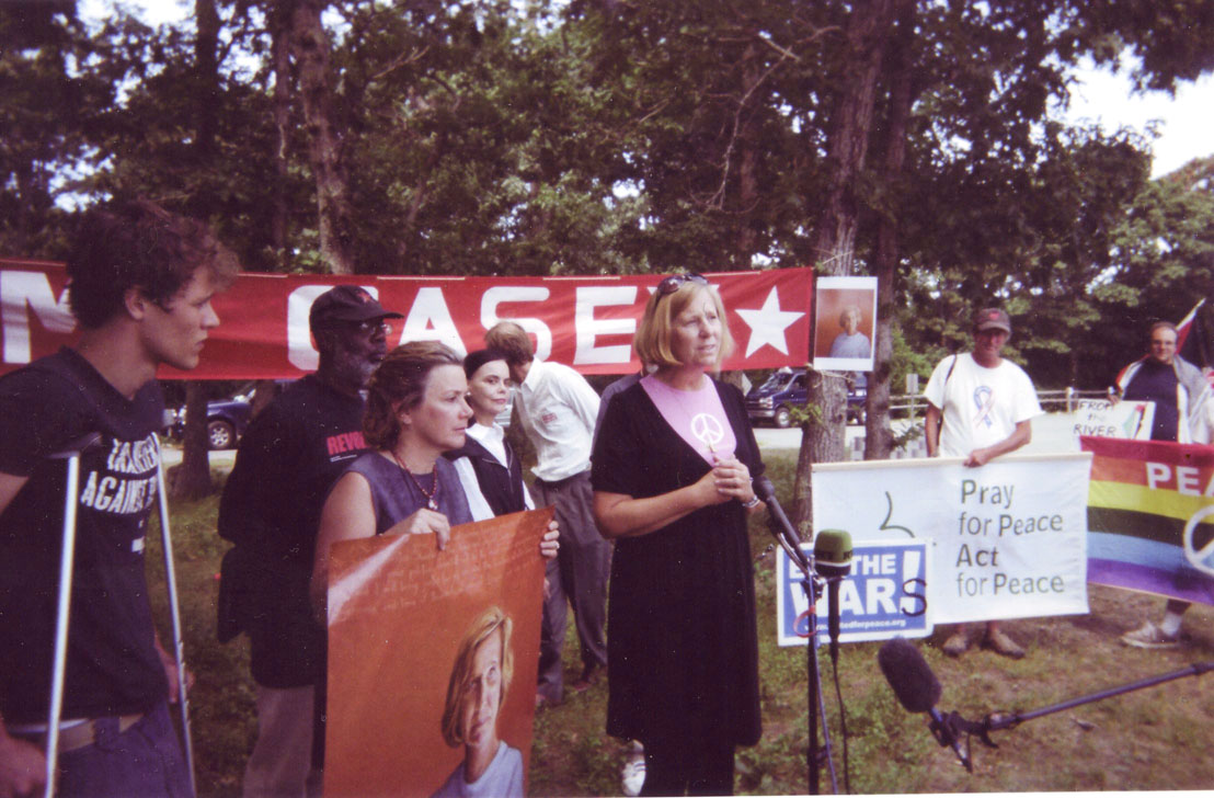 Anti-war crowd starving for attention