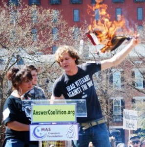 More flag burning opinion from IVAW