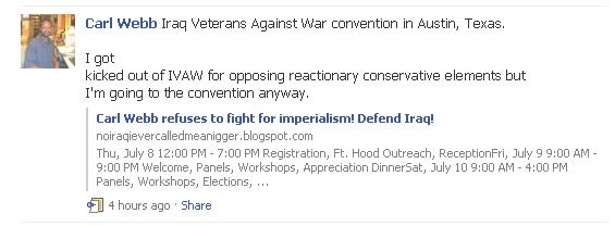 IVAW Convention at Huston-Tillotson University