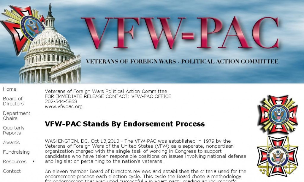 VFW PAC insurgents