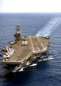 USS Nimitz going back to the gulf