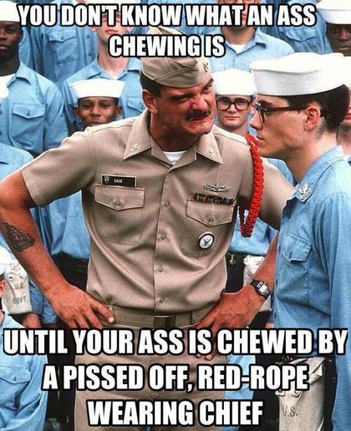 ass chewing