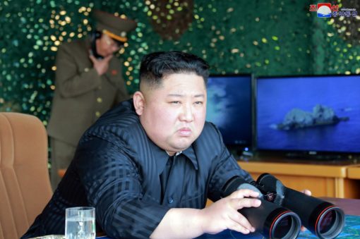 Kim oversees missile firing drills, tells troops to be alert