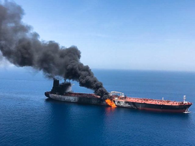 U.S. Navy’s 5th Fleet Aids Tankers After ‘Torpedo Attack’