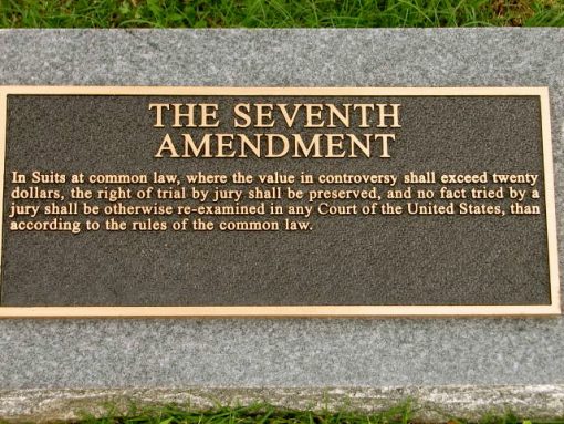 The Seventh Amendment…