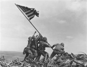 77 years ago today, the flag was raised at Iwo Jima