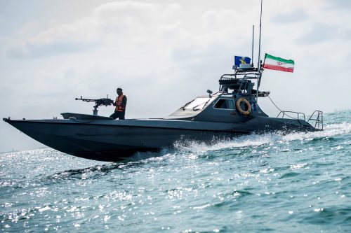 US Navy fires warning shots in response to reckless Iranian attack crafts