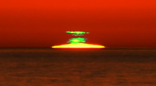 green flash