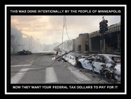 President Trump Denies Minnesota $500 Million to Repair Riot Damages