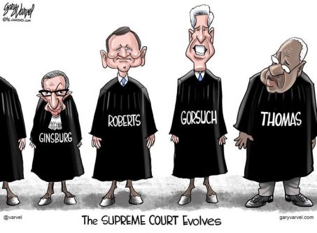 Released Supreme Court Commission discussion materials upsets the left