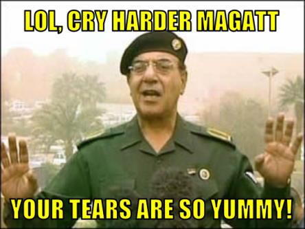 Baghdad Bob Comical Ali with Some Guy statement