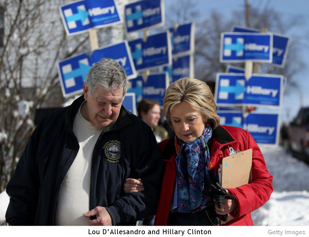 Lou and Hillary