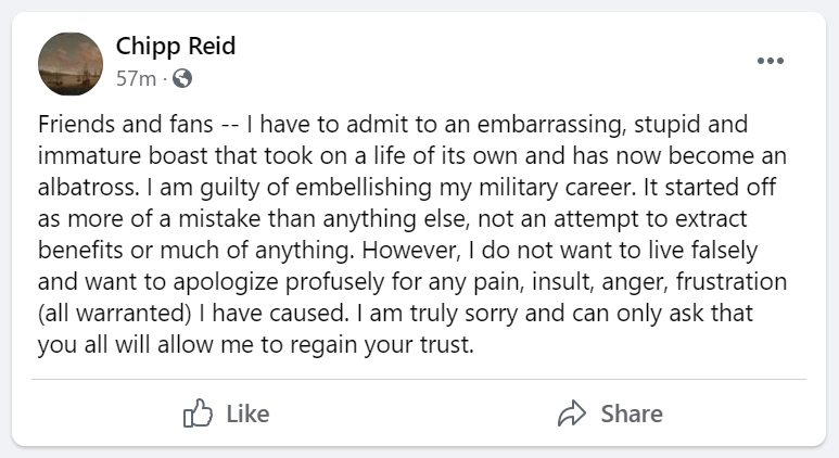 Reid - Admission of Guilt
