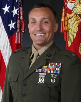 Lt Col Sheller is no longer a Marine