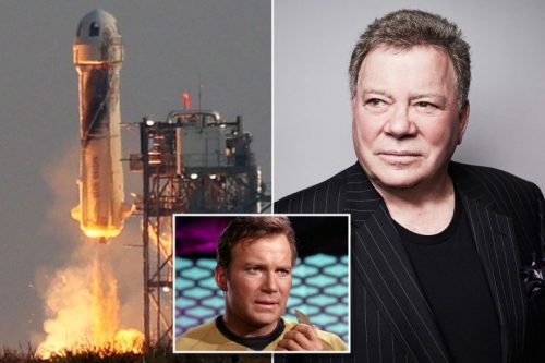 William Shatner sets new record as oldest man in space