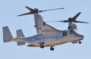 Marine Corps Osprey crashes in Southern California desert