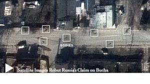 Digital evidence points to Russian Military as being behind the Bucha killings