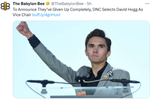 David Hogg leverages DNC contact list to solicit money for his own PAC